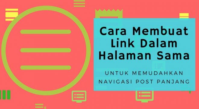 cara membuat link dalam halaman sama