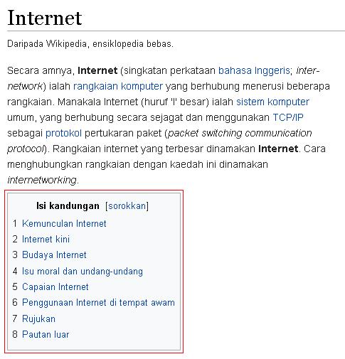 contoh praktikal link dalam halaman sama di wikipedia