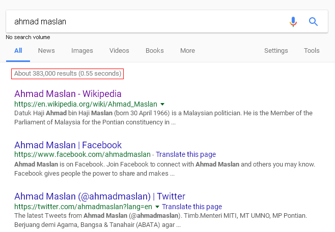 contoh pencarian google menggunakan kata kunci ringkas