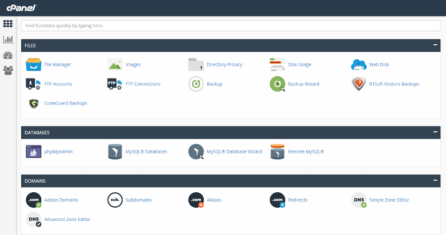 utama cpanel