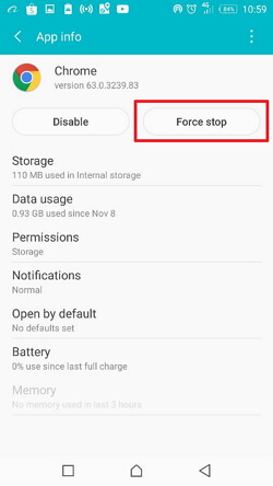 force stop aplikasi