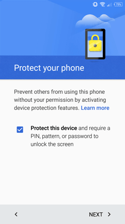 android restore security