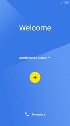 android restore skrin welcome
