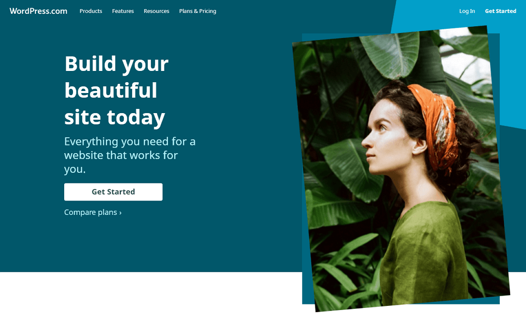laman rasmi wordpress dot com