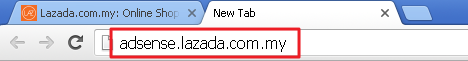 tab baru adsense