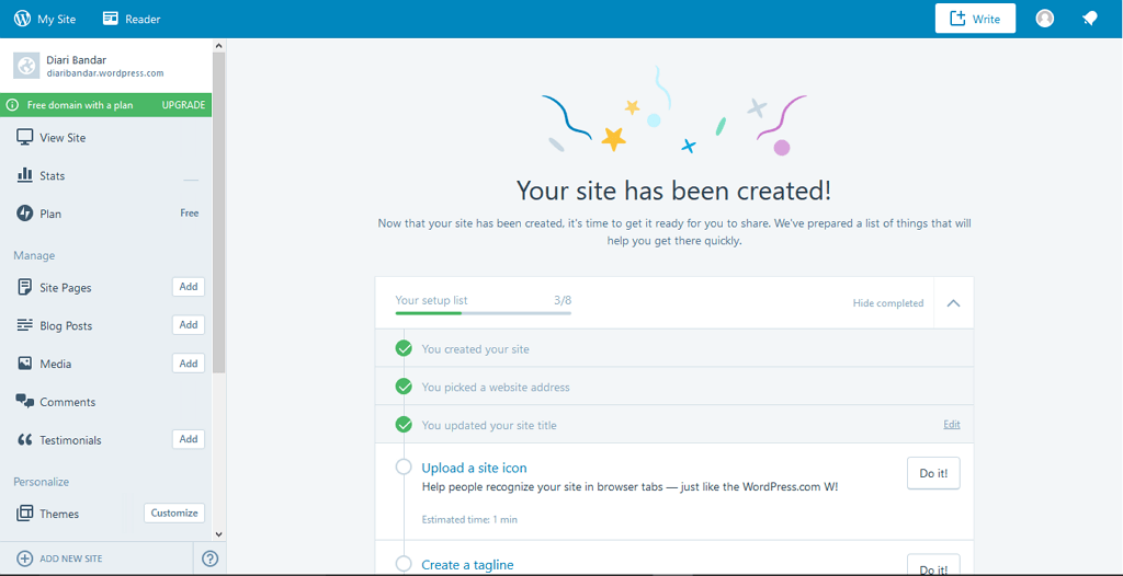 tutorial wordpress