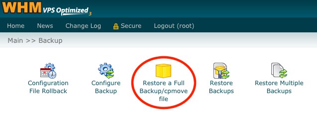 whm fullbackup restore