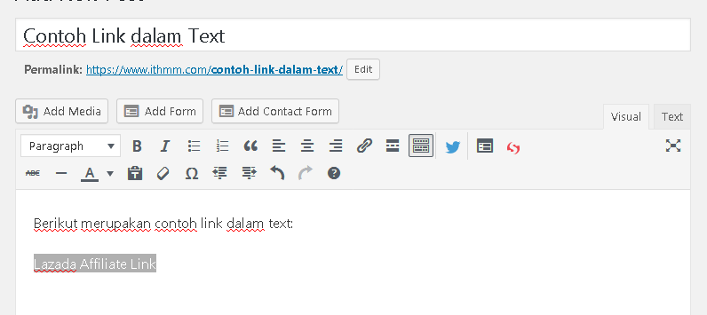 wordpress highlight text