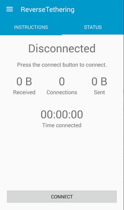aplikasi ReverseTethering
