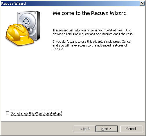 dapatkan semula fail terpadam guna software