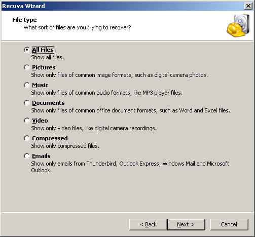 dapatkan semula fail terpadam guna software