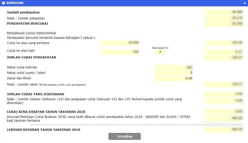 Cara Isi E Filing Lhdn Untuk 2020 2021 Panduan Lengkap