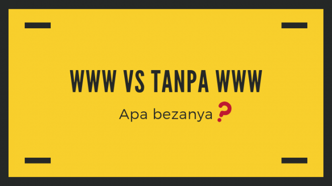apa beza domain www vs tanpa www