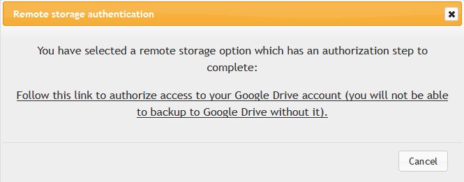 notifikasi remote storage authentication