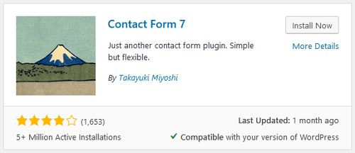 plugin contact form 7