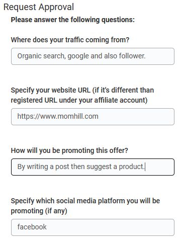 shopee request approval form complete