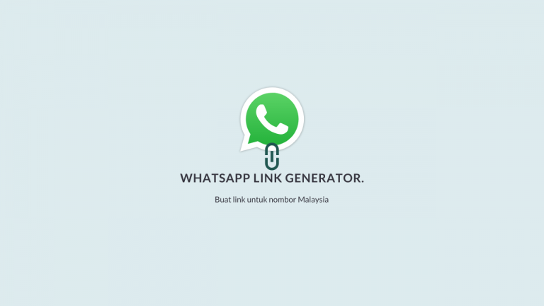 cara nak buat link whatsapp