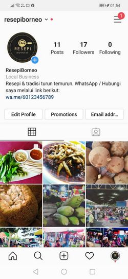 link whatsapp dalam profile ig