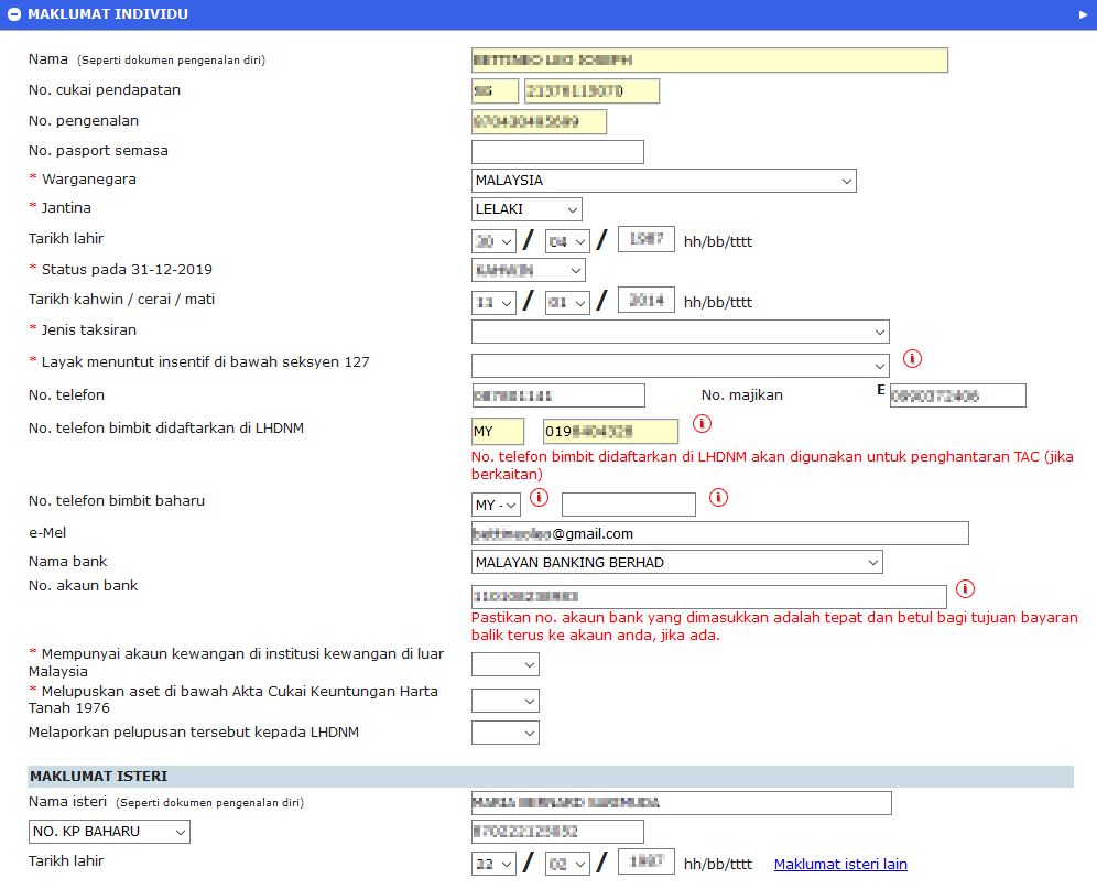 E Filing File Your Malaysia Income Tax Online Imoney