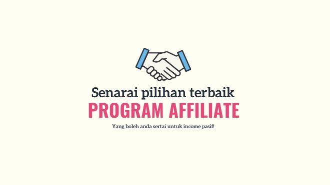 senarai program affiliate di malaysia