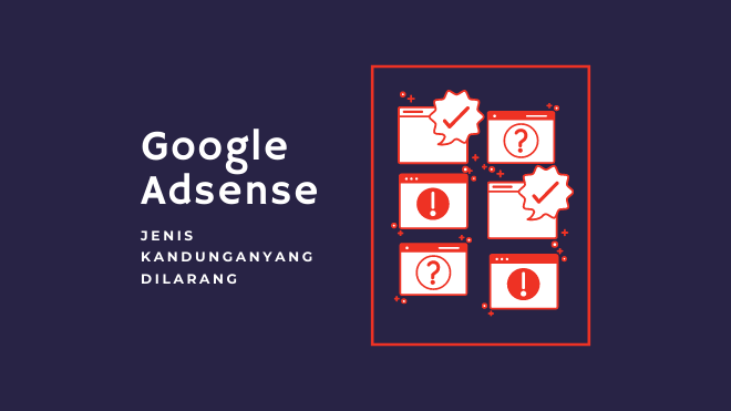 Syarat Kandungan Laman untuk Google Adsense