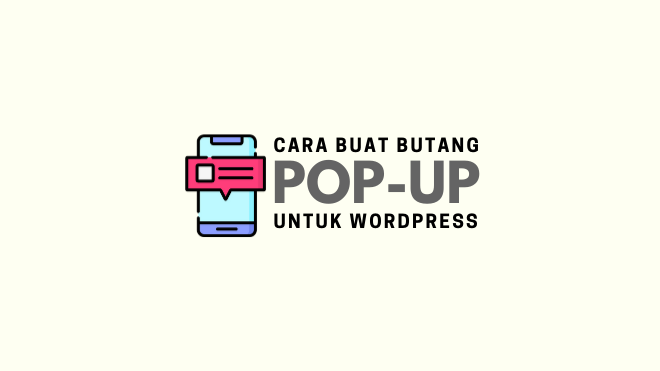 cara buat butang pop up untuk wordpress