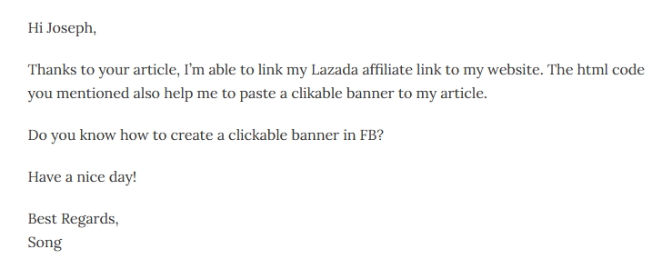 bagaimana cara nak buat clickable banner di facebook?