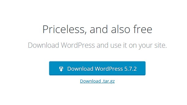 download wordpress