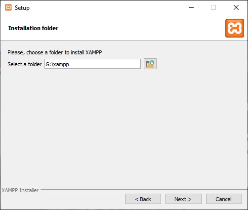 installation folder