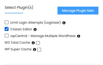 select plugin